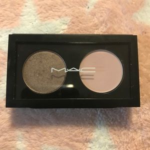 MAC Eyeshadow in Yogurt and Satin